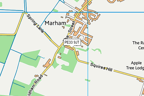 PE33 9JT map - OS VectorMap District (Ordnance Survey)
