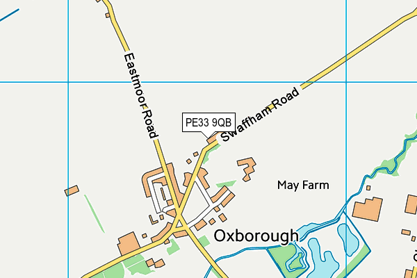 PE33 9QB map - OS VectorMap District (Ordnance Survey)