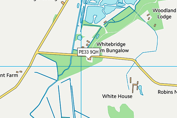 PE33 9QH map - OS VectorMap District (Ordnance Survey)