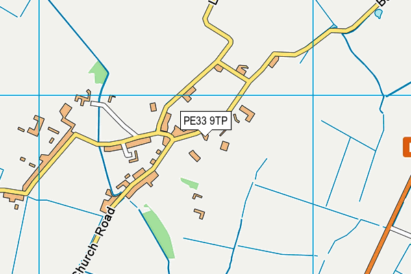 PE33 9TP map - OS VectorMap District (Ordnance Survey)