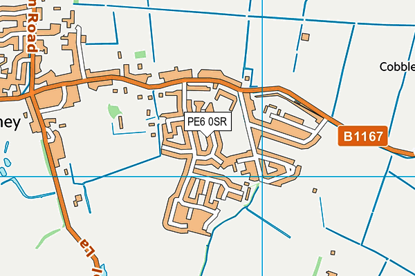 Map of COATES BUSINESS SERVICES LTD at district scale