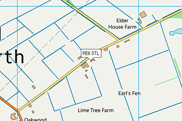 Map of HR @ THE BARNS LTD at district scale