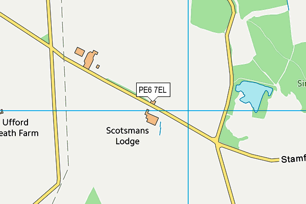 Map of STAMFORD STONE CONSTRUCTION LTD at district scale