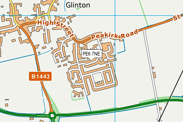 Map of PETERBOROUGH ELECTRICAL LIMITED at district scale