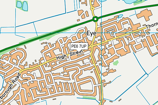 Map of EYE MOT CENTRE LIMITED at district scale