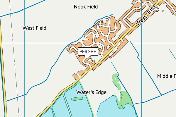 Map of KP HOLBEACH ELECTRICAL LTD at district scale