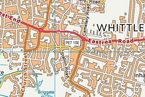 Map of THE MILKY BAR LTD at district scale