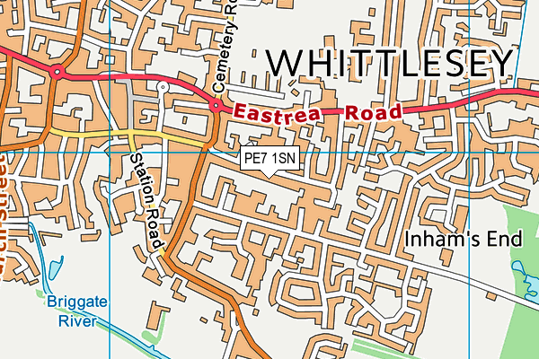 Map of MILLWATERS LTD at district scale