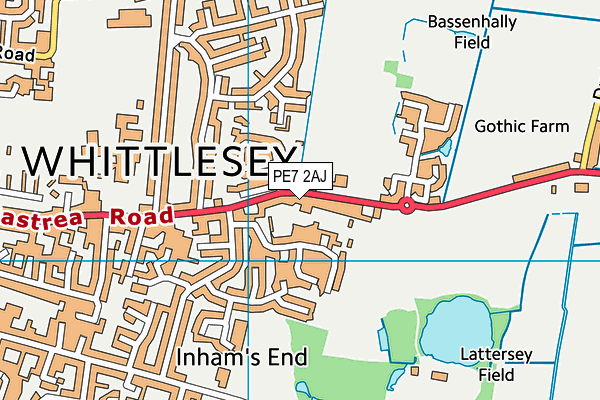 Map of WHITTLESEY SOLUTIONS LTD at district scale