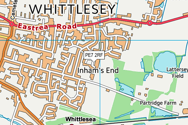 Map of HARTWOOD BUILDERS (WHITTLESEY) LIMITED at district scale