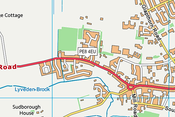 Map of KATIE ATKINSON NUTRITION LTD at district scale