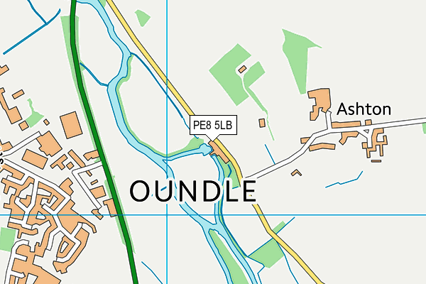 PE8 5LB map - OS VectorMap District (Ordnance Survey)