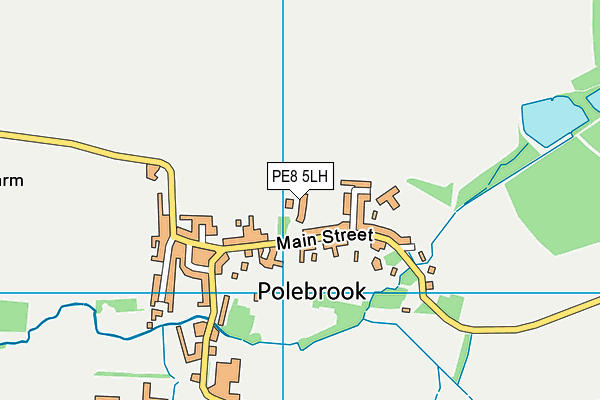 PE8 5LH map - OS VectorMap District (Ordnance Survey)