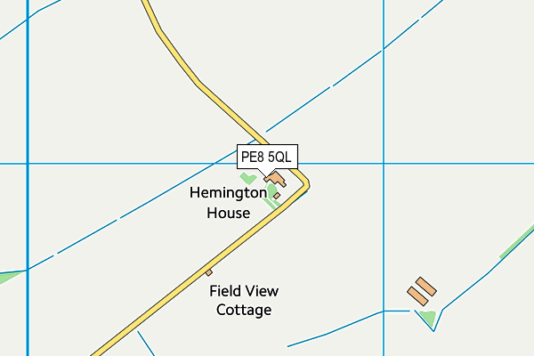 PE8 5QL map - OS VectorMap District (Ordnance Survey)