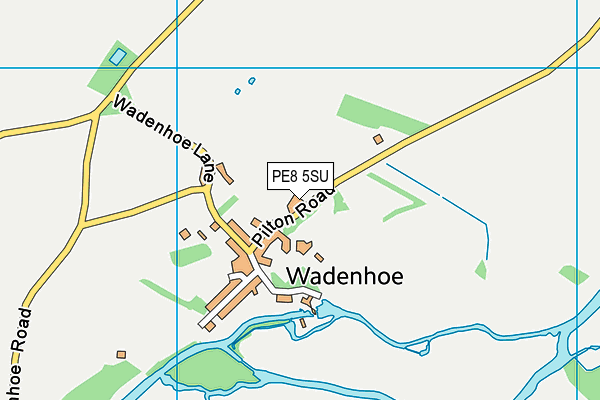 PE8 5SU map - OS VectorMap District (Ordnance Survey)