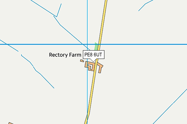 PE8 6UT map - OS VectorMap District (Ordnance Survey)