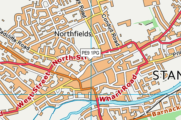 Map of STAMFORD DIGITAL LIMITED at district scale