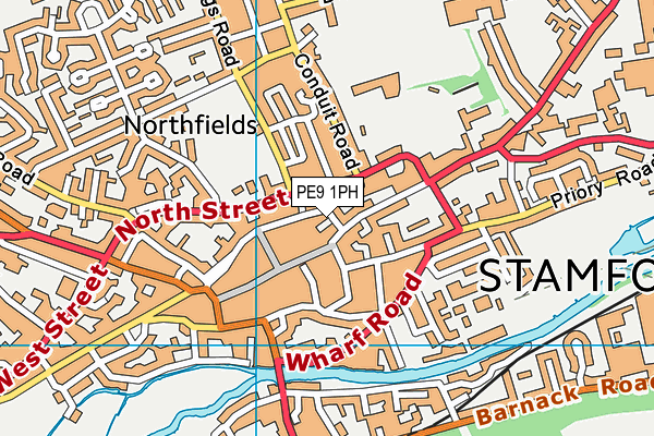 Map of THE BROAD STREET PRACTICE LIMITED at district scale