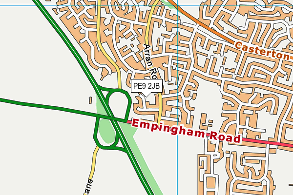 Map of ANDY BIRD PLUMBING LTD at district scale