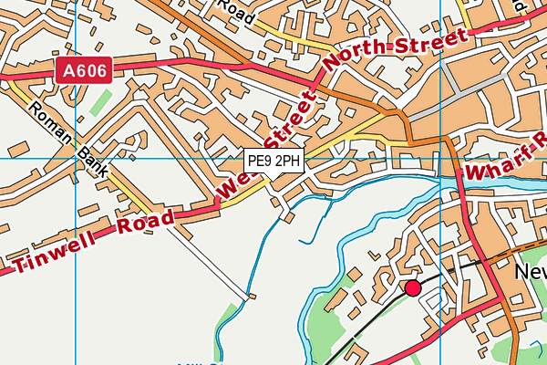 PE9 2PH map - OS VectorMap District (Ordnance Survey)