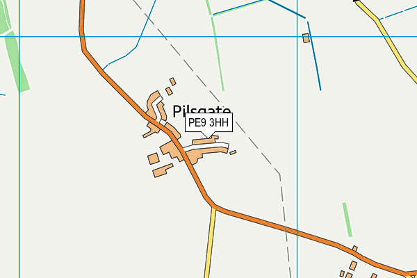 PE9 3HH map - OS VectorMap District (Ordnance Survey)