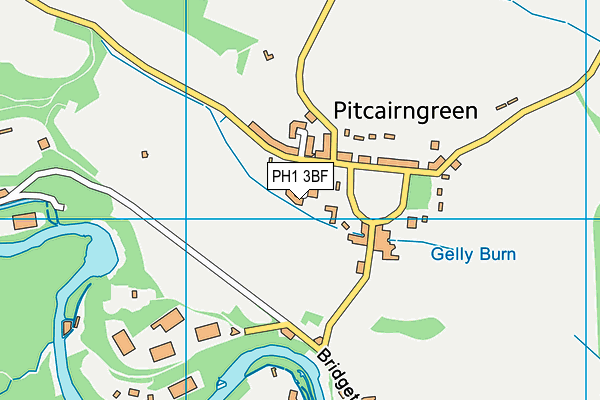 PH1 3BF map - OS VectorMap District (Ordnance Survey)