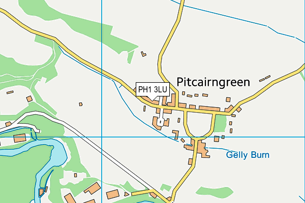 PH1 3LU map - OS VectorMap District (Ordnance Survey)