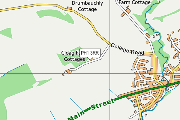 PH1 3RR map - OS VectorMap District (Ordnance Survey)