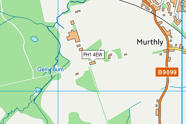 PH1 4EW map - OS VectorMap District (Ordnance Survey)