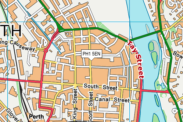 PH1 5EN map - OS VectorMap District (Ordnance Survey)