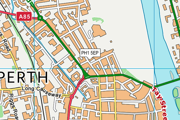 PH1 5EP map - OS VectorMap District (Ordnance Survey)