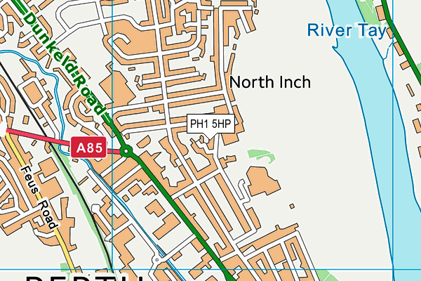 PH1 5HP map - OS VectorMap District (Ordnance Survey)