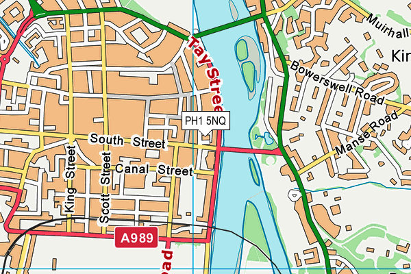 PH1 5NQ map - OS VectorMap District (Ordnance Survey)