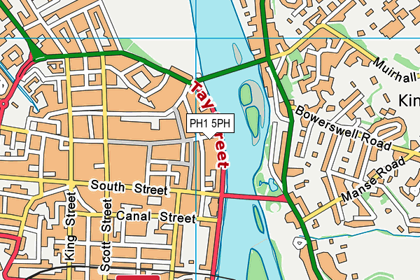 PH1 5PH map - OS VectorMap District (Ordnance Survey)