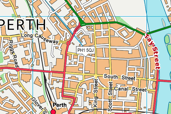 Map of BLEND (PERTH) LIMITED at district scale