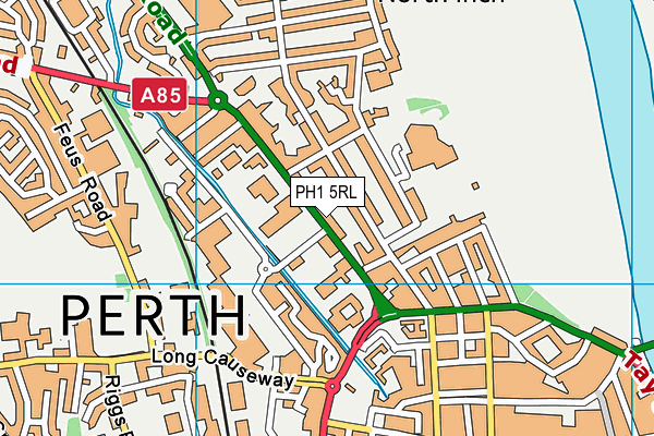 PH1 5RL map - OS VectorMap District (Ordnance Survey)