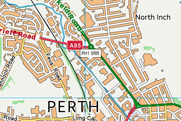 PH1 5RR map - OS VectorMap District (Ordnance Survey)