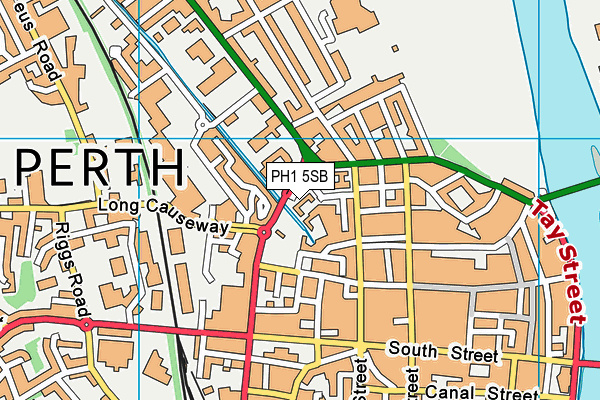PH1 5SB map - OS VectorMap District (Ordnance Survey)