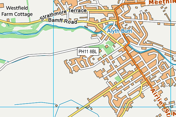 PH11 8BL map - OS VectorMap District (Ordnance Survey)