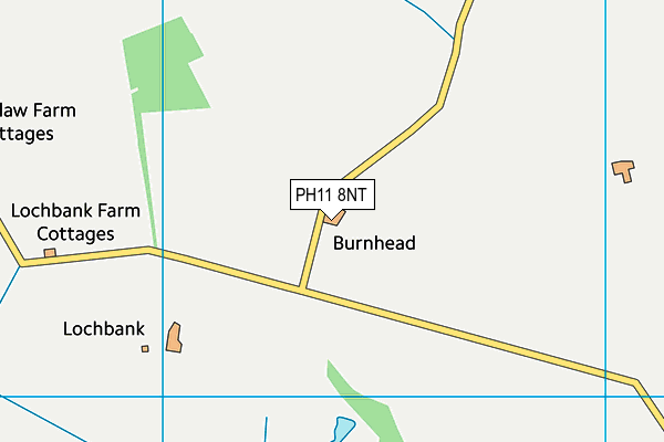 PH11 8NT map - OS VectorMap District (Ordnance Survey)