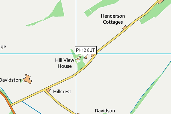 PH12 8UT map - OS VectorMap District (Ordnance Survey)