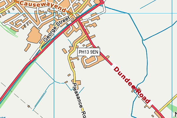 PH13 9EN map - OS VectorMap District (Ordnance Survey)