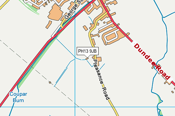 PH13 9JB map - OS VectorMap District (Ordnance Survey)