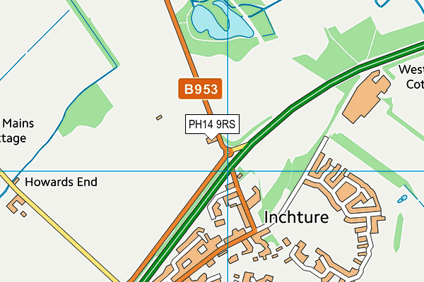PH14 9RS map - OS VectorMap District (Ordnance Survey)