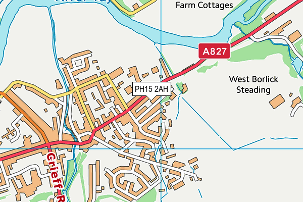 PH15 2AH map - OS VectorMap District (Ordnance Survey)