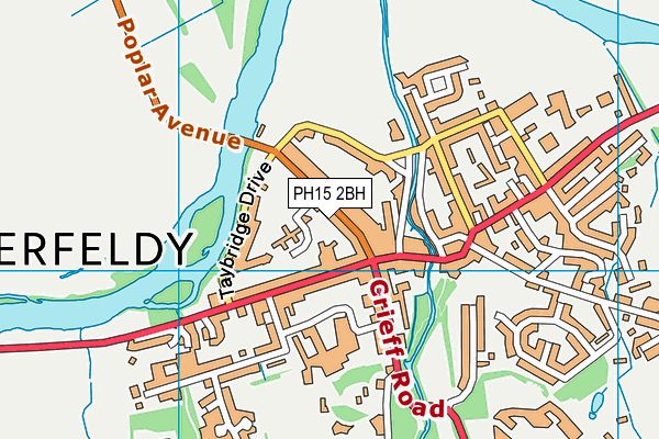 PH15 2BH map - OS VectorMap District (Ordnance Survey)