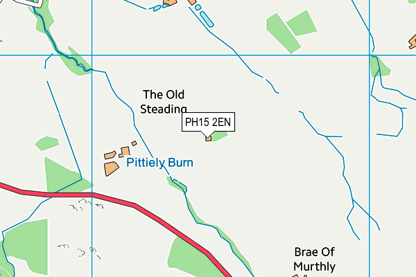 PH15 2EN map - OS VectorMap District (Ordnance Survey)