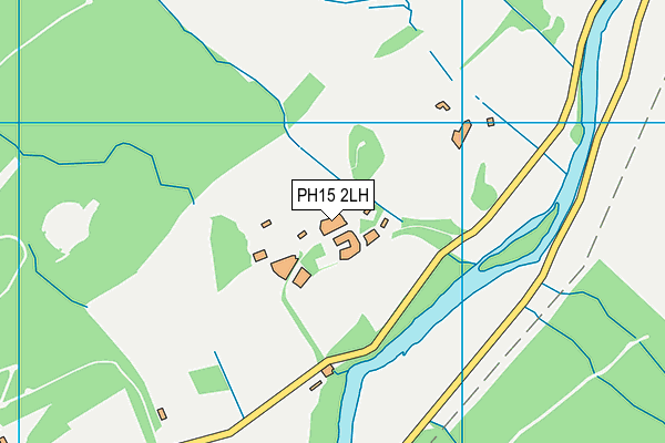 PH15 2LH map - OS VectorMap District (Ordnance Survey)