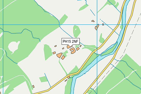 PH15 2NF map - OS VectorMap District (Ordnance Survey)