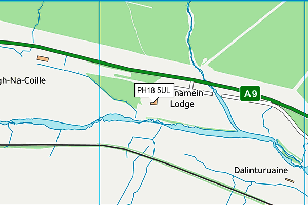 PH18 5UL map - OS VectorMap District (Ordnance Survey)